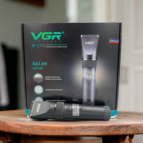 Машинка для стрижки VGR V-215 черный 156800₽