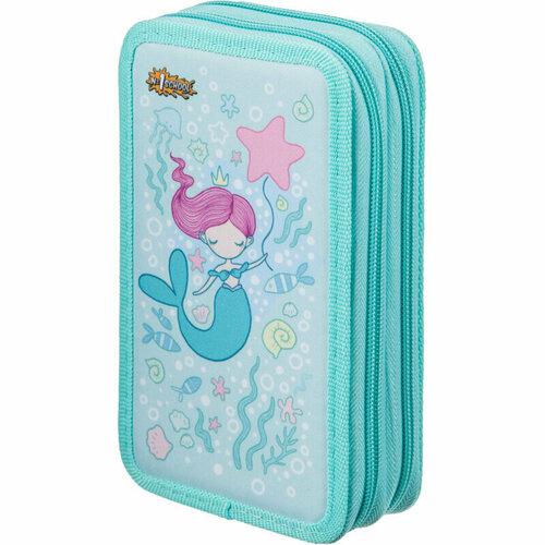 Пенал Русалка 2 отд ткань 190х110 мм ПКТ 11-20 1554533 679₽