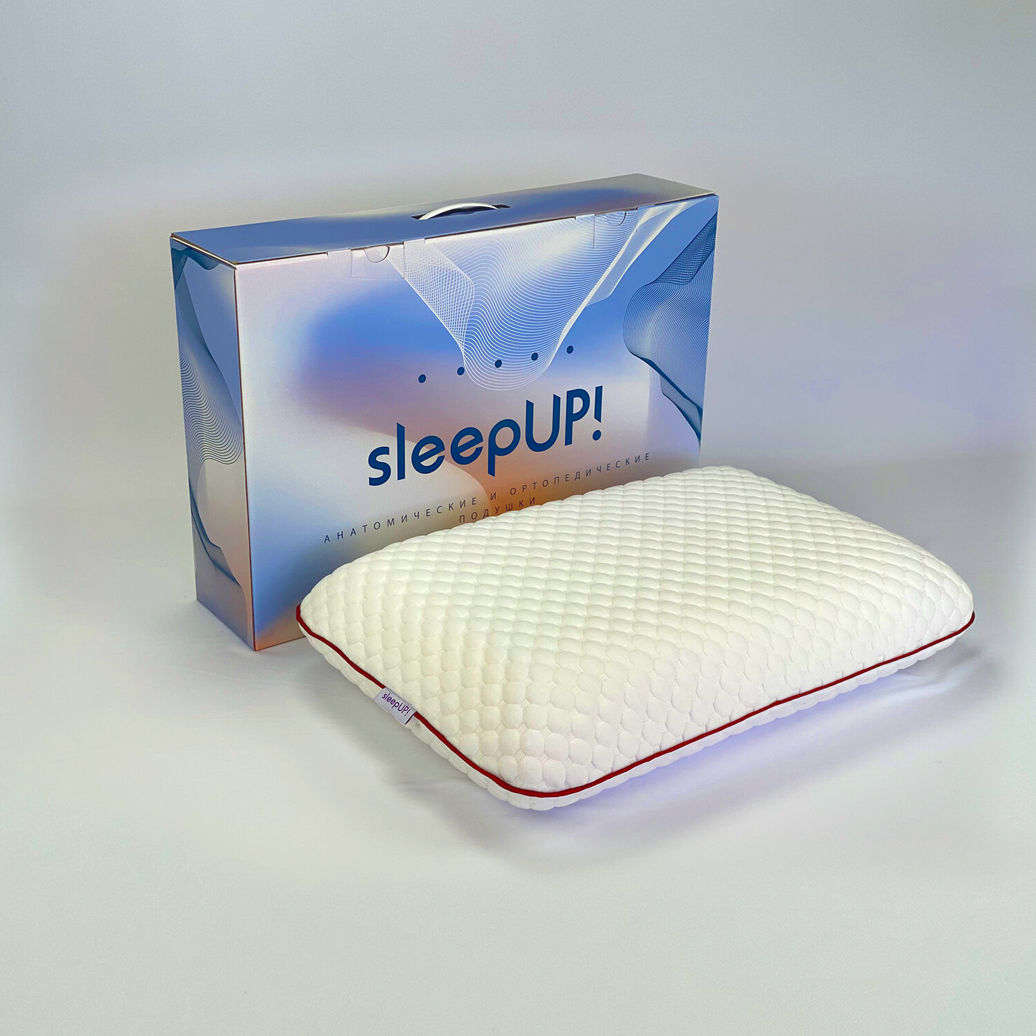 фото Анатомическая подушка SleepUp Soft S с эффектом памяти для детей и взрослых