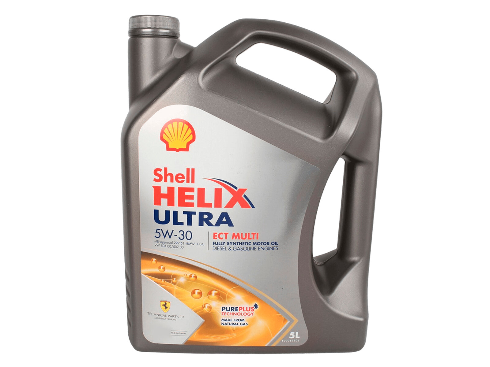 Масло моторное SHELL HELIX ULTRA ECT 5W30 5л 550058158