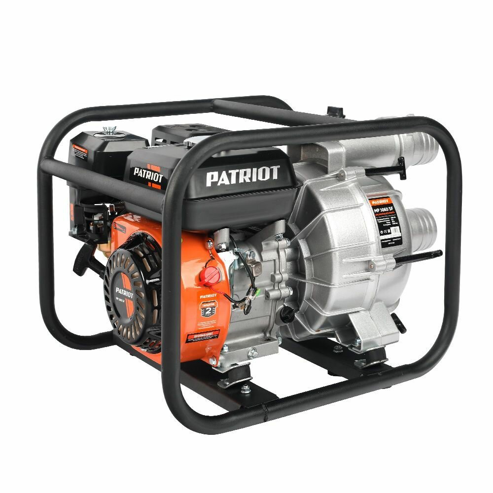 Мотопомпа бензиновая Patriot MP 3065 SF, 335101431, насос для откачки грязной воды