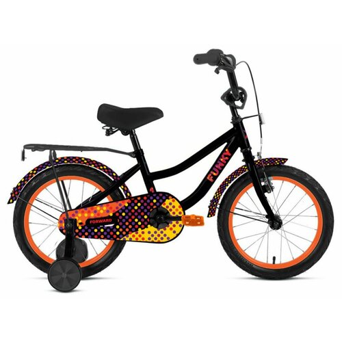 Детские велосипеды Forward Детский велосипед FORWARD FUNKY 18 2023 18 черный 14670₽