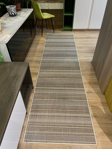 Изображение товара Ковровая дорожка STAR CARPET Decora 52308, 70x400 см, безворсовая, джутовая основа
