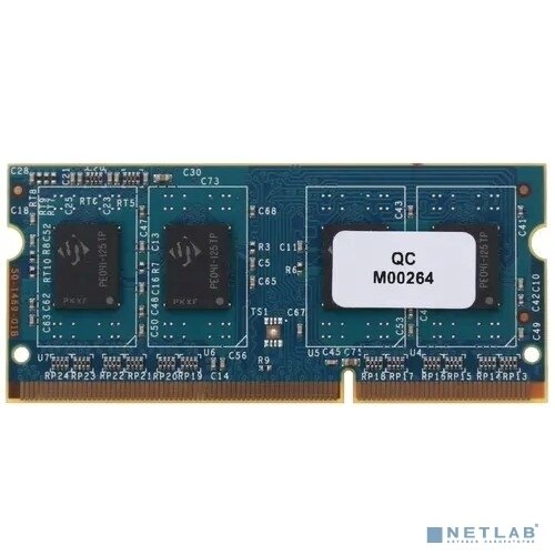 Модуль памяти для ноутбука sodimm 4gb pc12800 ddr3 psd34g160081s patriot