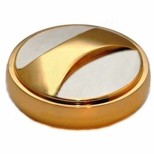 OS-33-2 / F2-40КН Металлическая оснастка для красконаполненной печати (карманная). Гальванизация никелем и золотом / диаметр 40 мм,