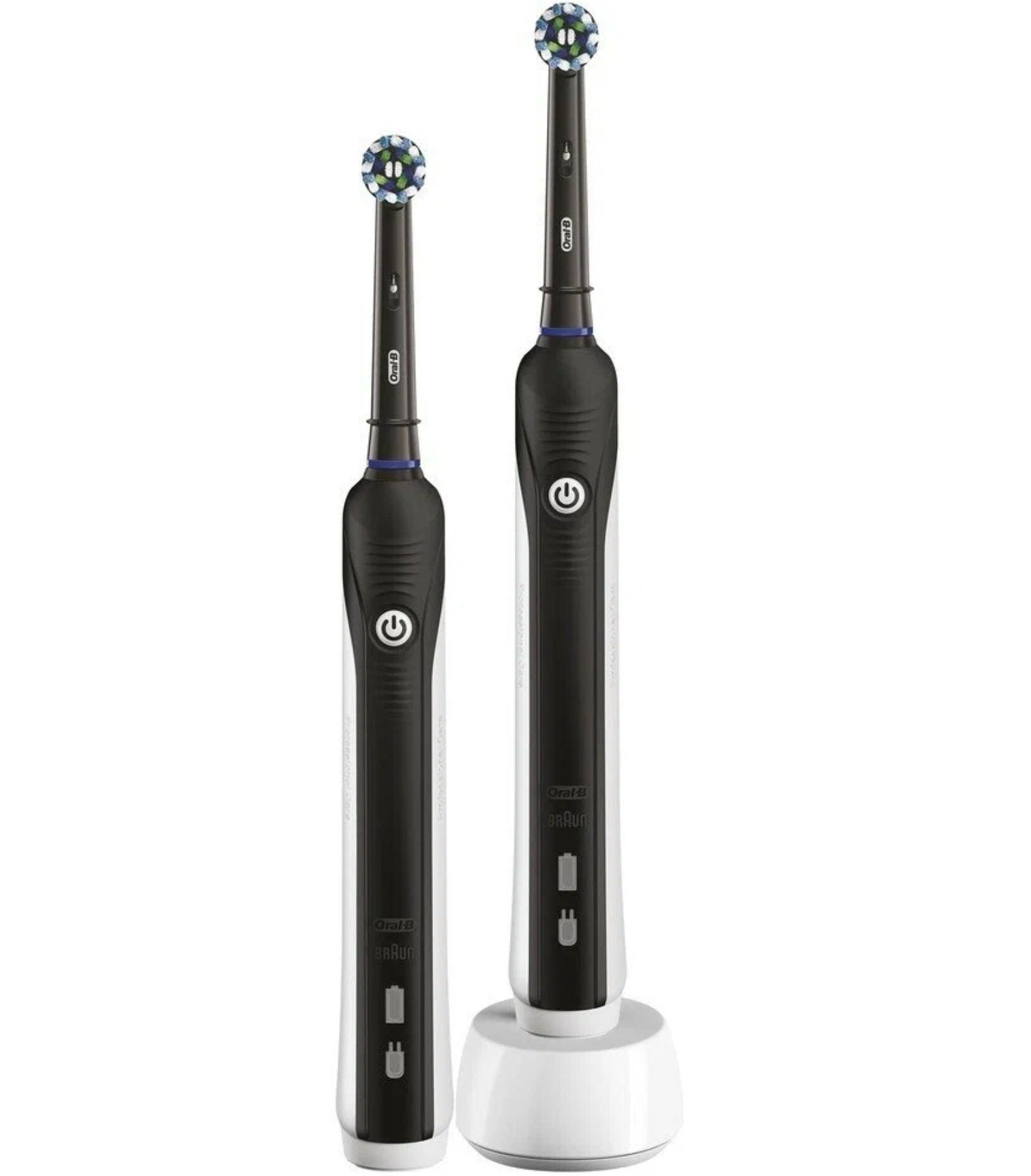 Электрическая зубная щетка Oral-B Pro 1-790, черный, 2 шт. (80334052) - фото №11