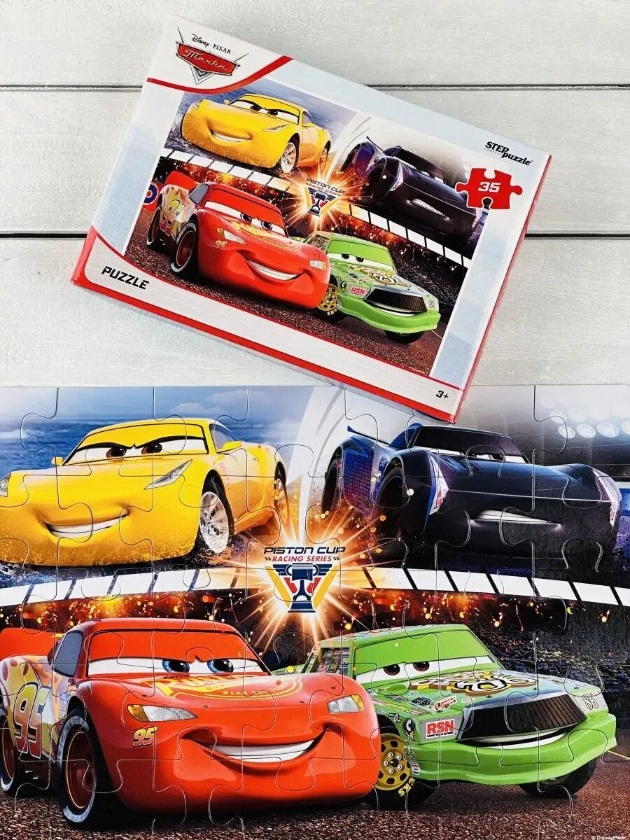 Пазл Тачки 35 элементов