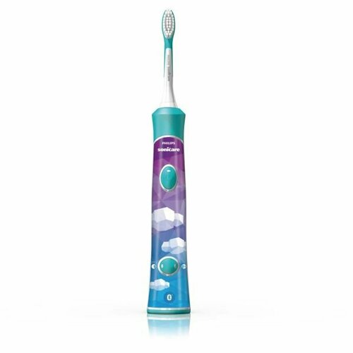 Электрическая зубная щетка Philips Sonicare For Kids HX632102 Aqua Зеленый 565000₽