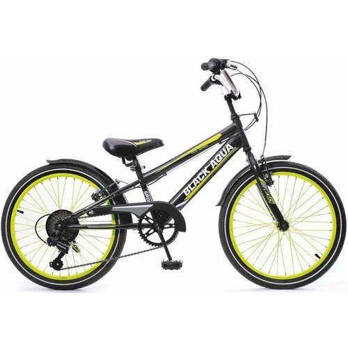 Велосипед Black Aqua Sport 20 6ск хаки-оранжевый 16820₽