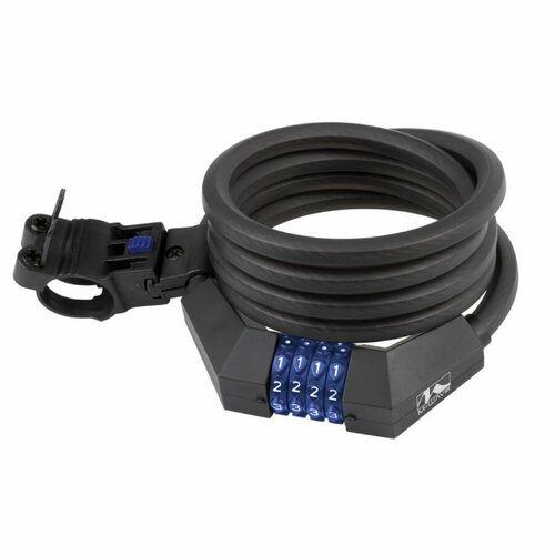 Трос-Замок M-WAVE 12х1800мм, шестигранное сечение полупрозр. (5-233853)