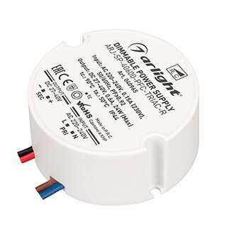 040965 Блок питания ARJ-SP-40600-PFC-TRIAC-R (24W, 27-40V, 600mA) (Arlight, IP44 Пластик)