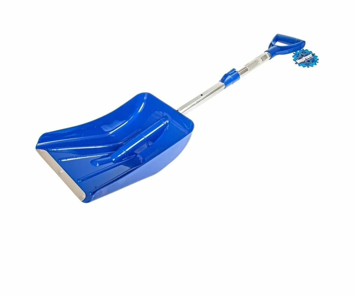 Лопата M-71005BL для снега телескопическая 70-90см BLUE MEGAPOWER
