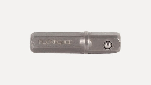 Изображение товара Адаптер-переходник с шестигранника на четырехгранник 1/4 30мм ROCKFORCE