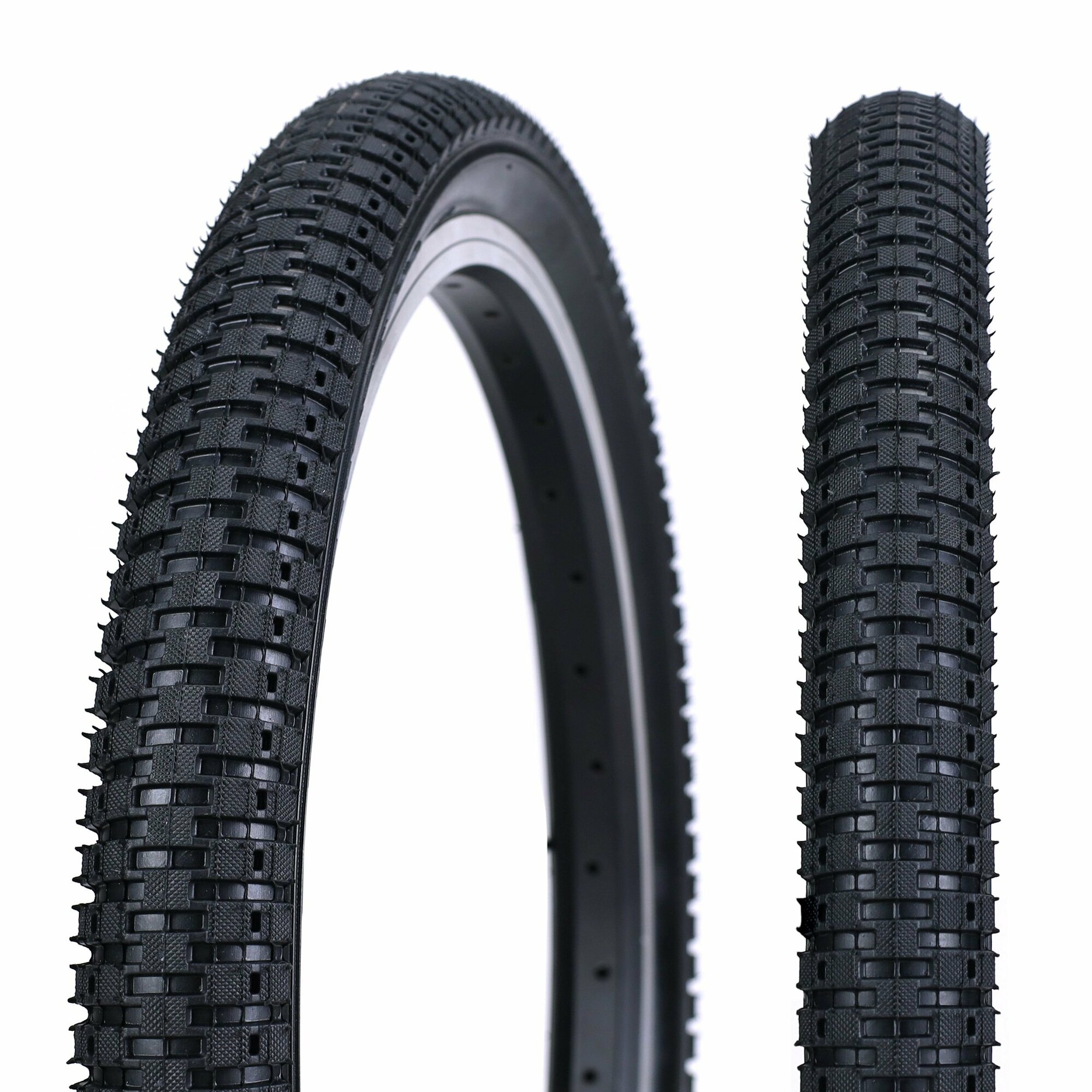 фото Покрышка для велосипеда рисунок "квадратики" 20"х2,125" нейлон