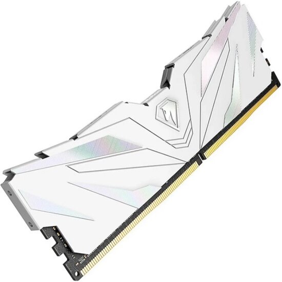 Оперативная память Netac Shadow DDR4 II 16GB (8Gbx2) 3200MHz PC25600 CL16, White с радиатором (NTSWD4P32DP-16W) — фото 1