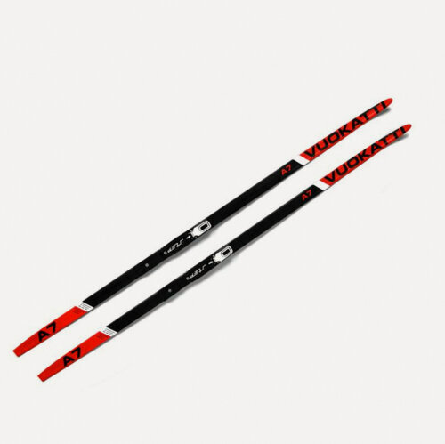 Изображение товара Лыжный комплект Vuokatti без палок NNN Step-in (Step), Black/Red, 170 см