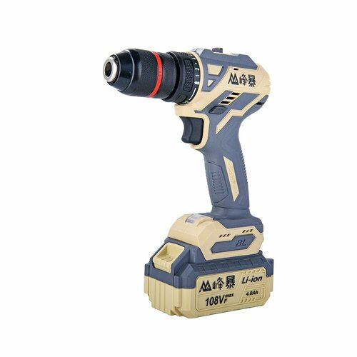 FengBao аккумуляторная дрель-шуруповерт 1321С 21В без АКБ без ЗУ в кейсе 4800₽