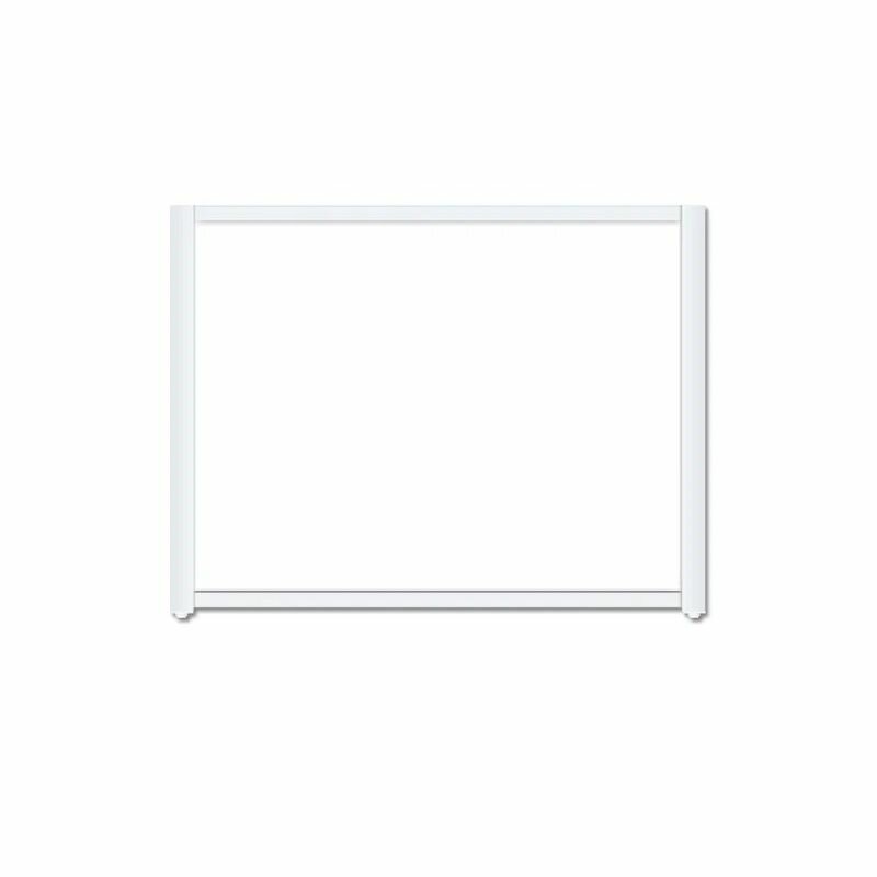 фото Экран под ванну Tango 70 белый торцевой алюминиевый корпус Melodia Della Vita MBST7001