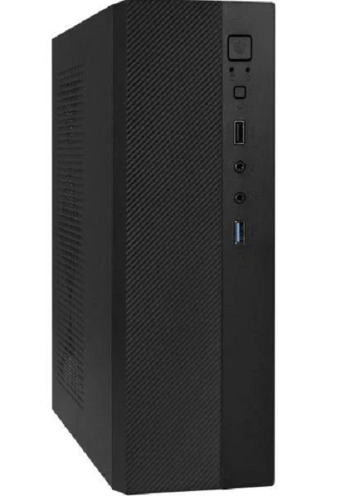 EX291268RUS, Корпус Desktop ExeGate MI-301U-200 (mATX/mini-ITX, F200S 4см, 1*USB+1*USB3.0, аудио, черный)