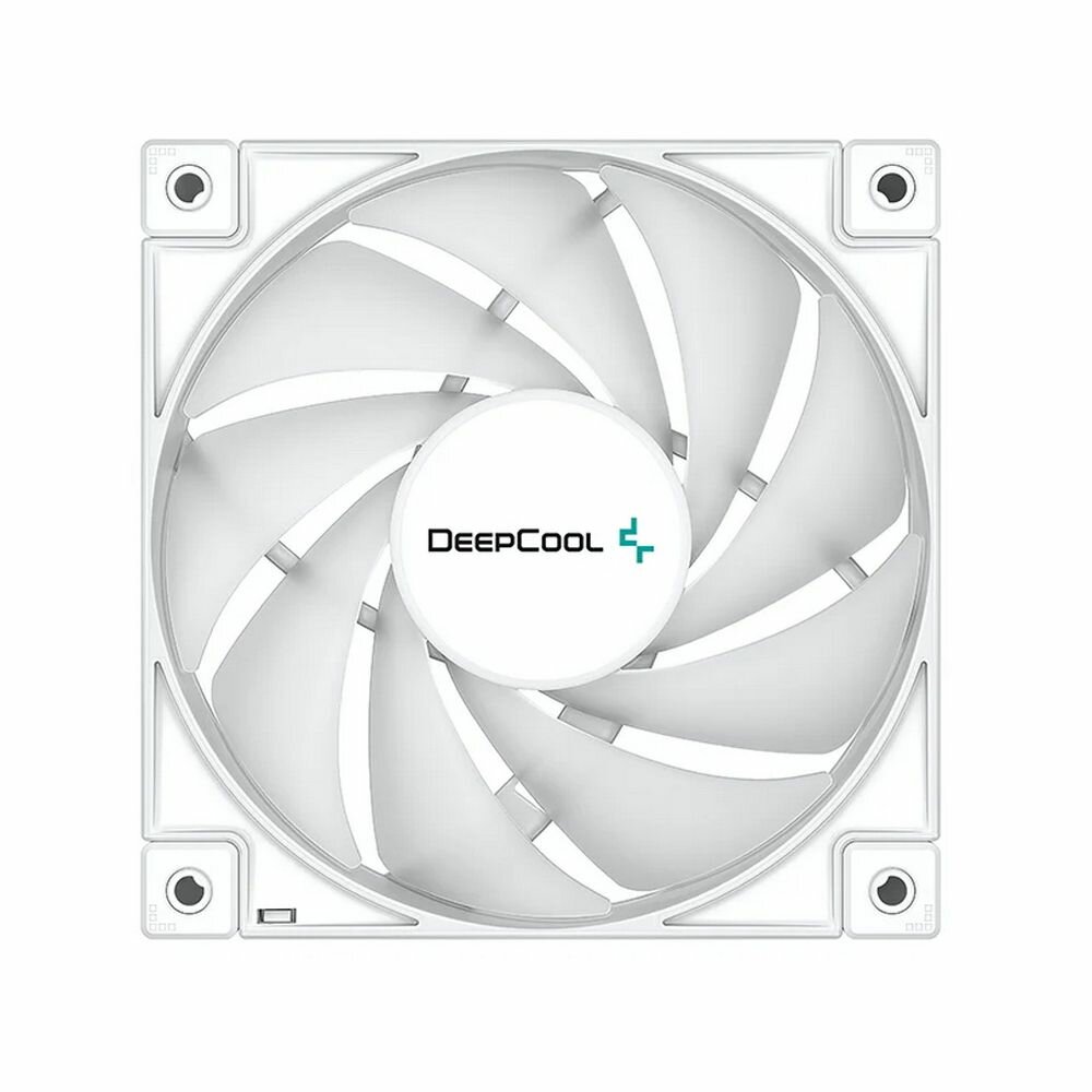 Комплект вентиляторов для компьютера DEEPCOOL FC120 WHITE-3 IN 1 (R-FC120-WHAMN3-G-1) белый — фото 1
