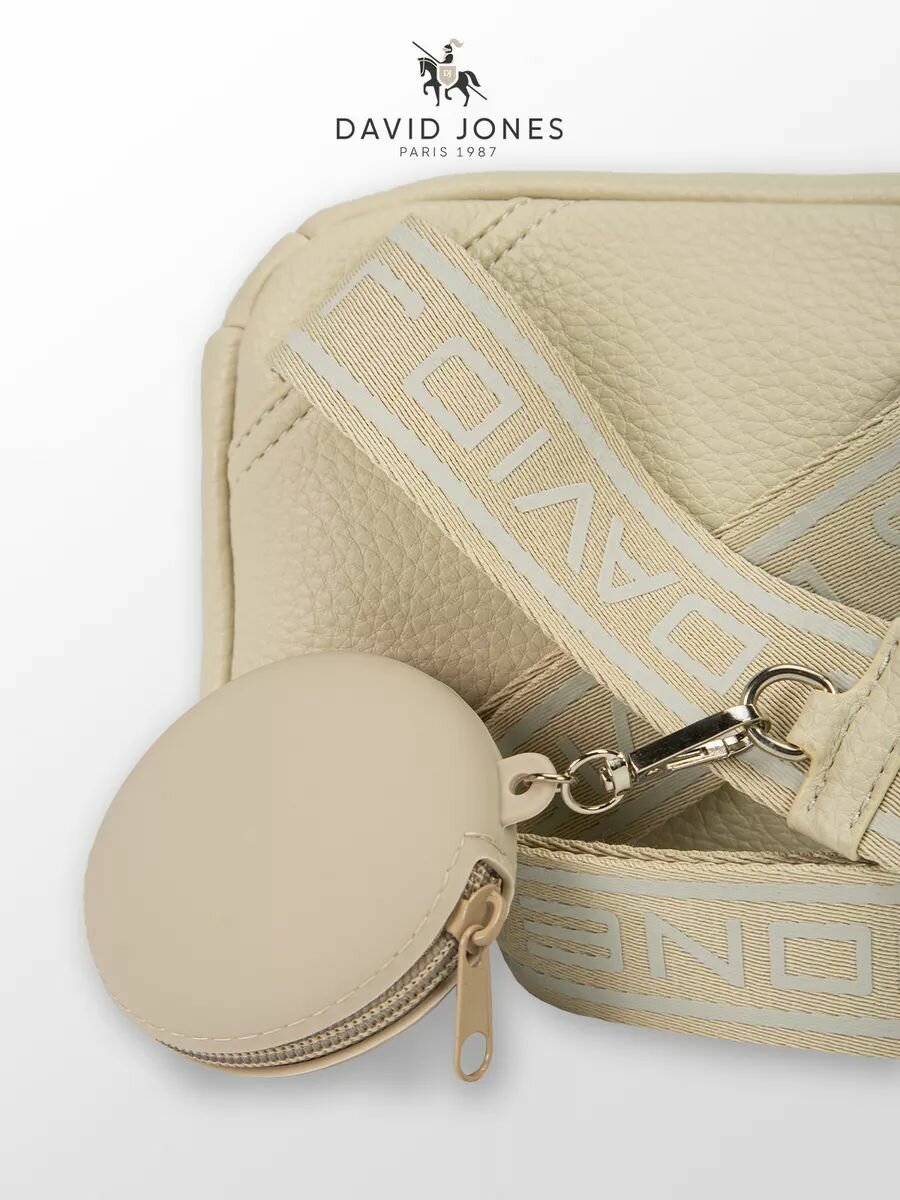 Сумка DAVID JONES, фактура гладкая — фото 1