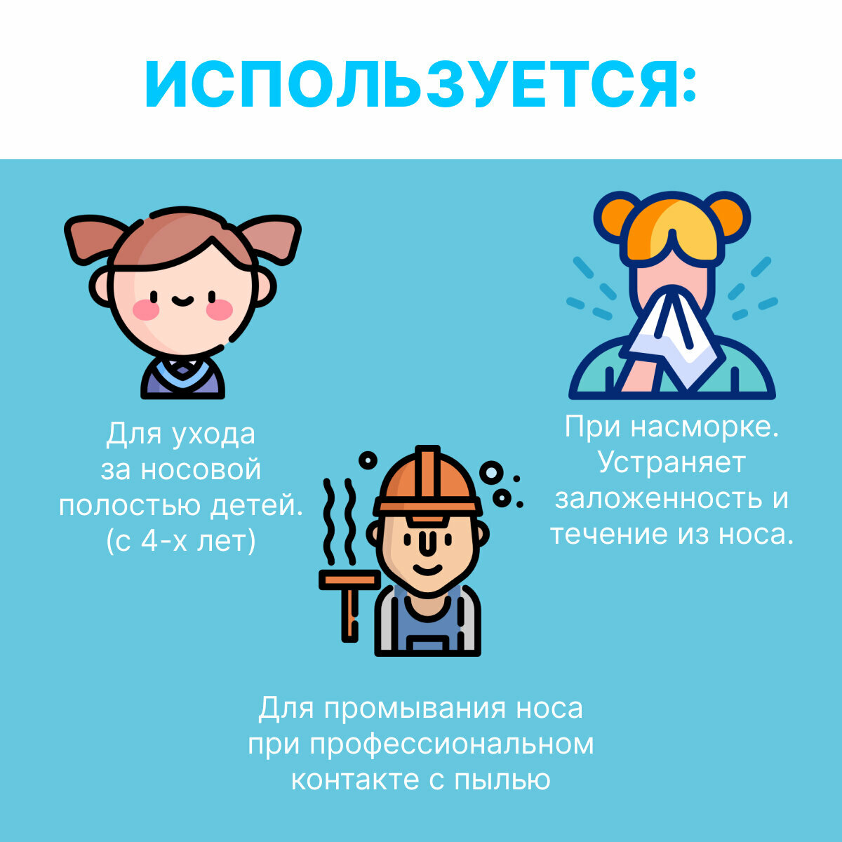 Изображение Ирригатор, шприц для промывания носа