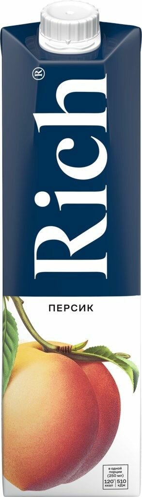 Нектар RICH Персиковый, 1л