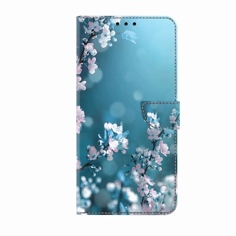 Чехол-книжка для iPhone SE 2020, Plum Blossom YX