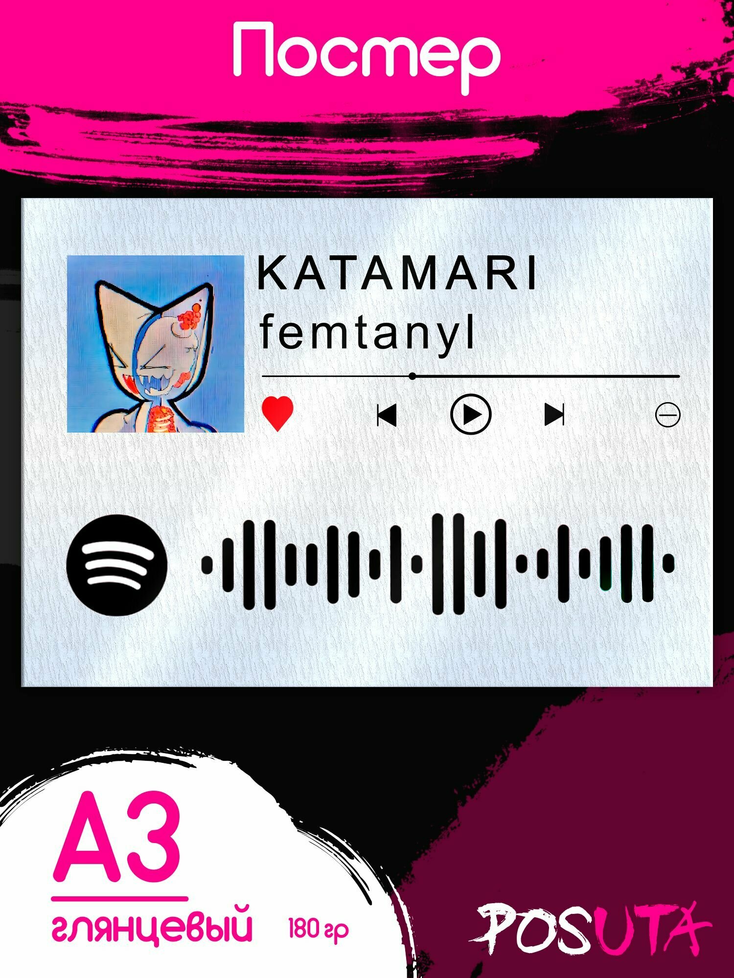 Постер на стену Femtanyl картины интерьерные