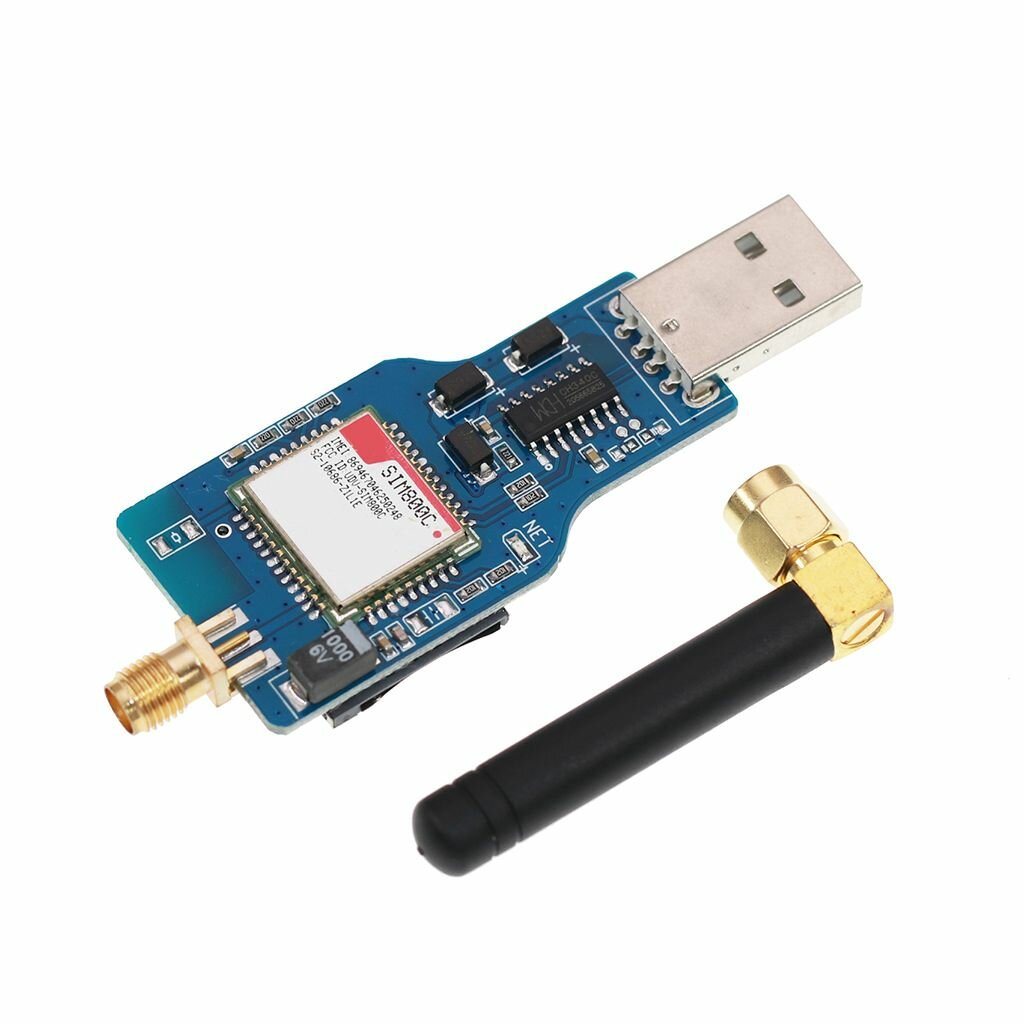 (1шт) USB для GSM модуль SIM800C с Bluetooth