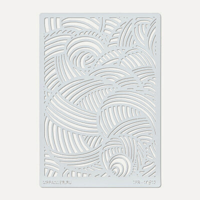 Изображение товара Mr.Painter TFR-10-WG48 Трафарет-маска 11.5x16.5 см, набор 12 шт для декоративной росписи