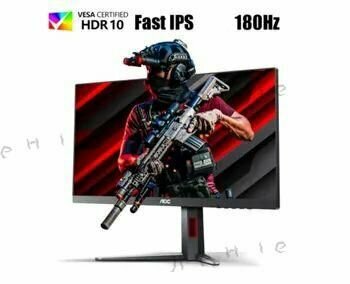 AOC 23.8" Монитор Q24G4E, черный