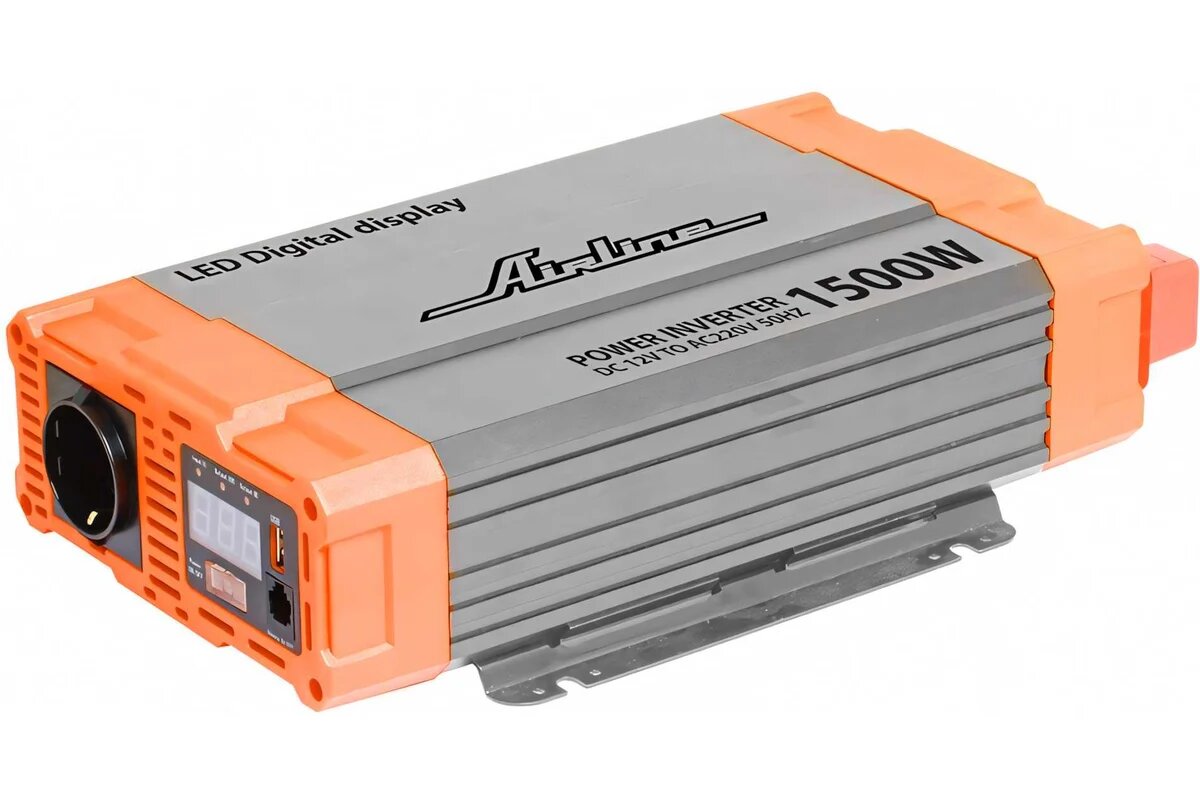 Airline Инвертор 24В-220В, 1500 Вт API-1500-10 — фото 1