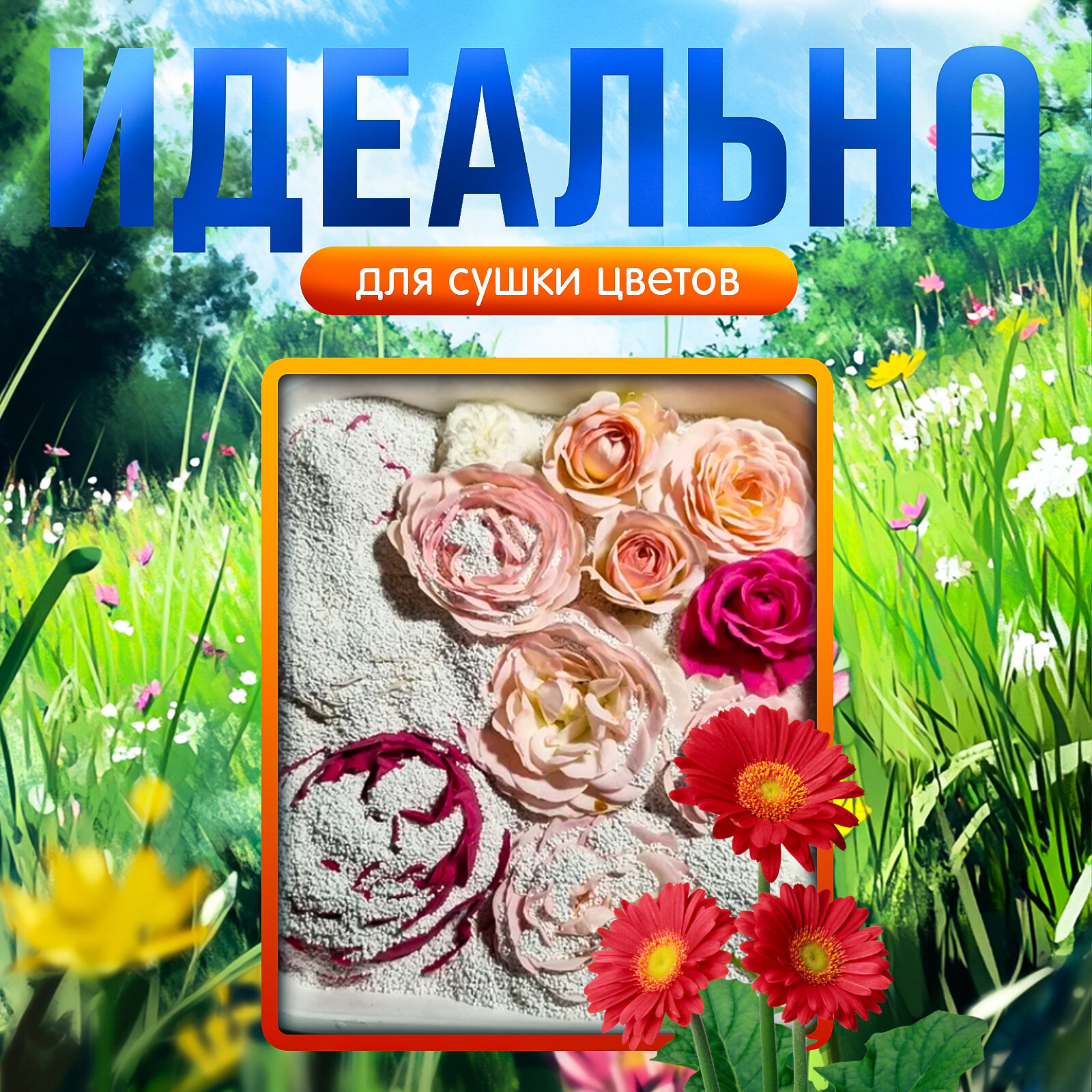 Наполнитель силикагелевый - песок "White", для кошек, силикагель, антибактериальный, гипоаллергенный, 5,5 кг — фото 1