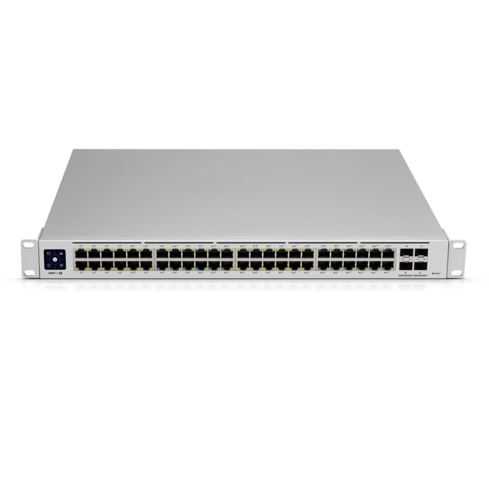 Коммутатор UBIQUITI USW-PRO-48-POE 48PORT 1000M 2SFP POE