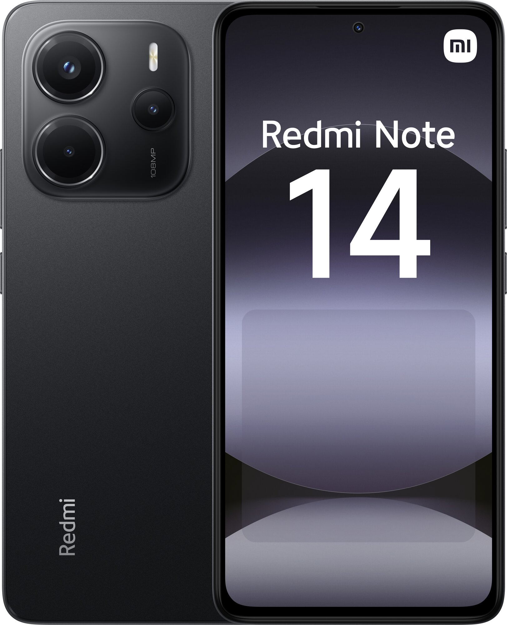 Смартфон Xiaomi Redmi Note 14 4G 6/128 ГБ RU, Dual nano SIM, черный