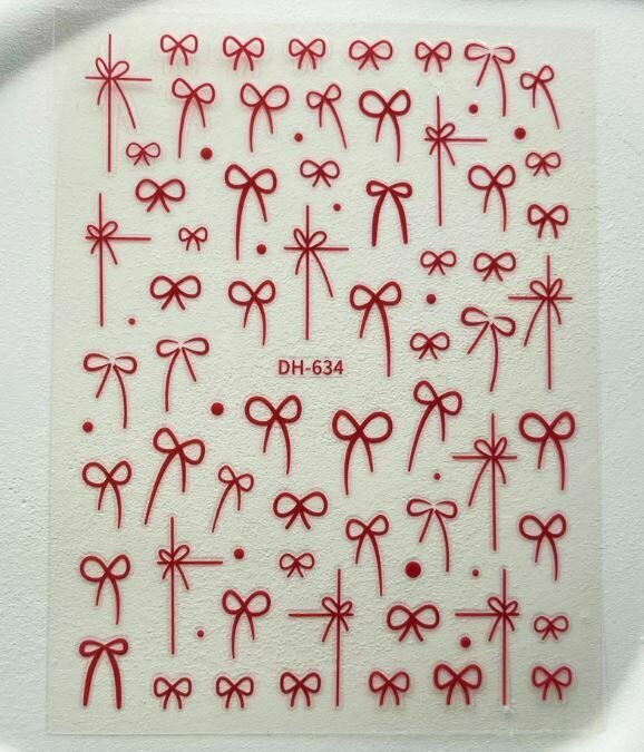 Наклейка для ногтей Бантики — фото 1