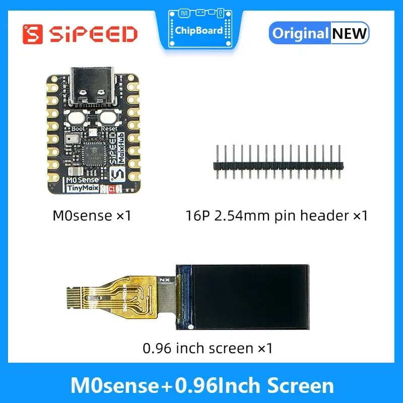 Sipeed M0sense tinyML RISCV BLE Board, With LCD