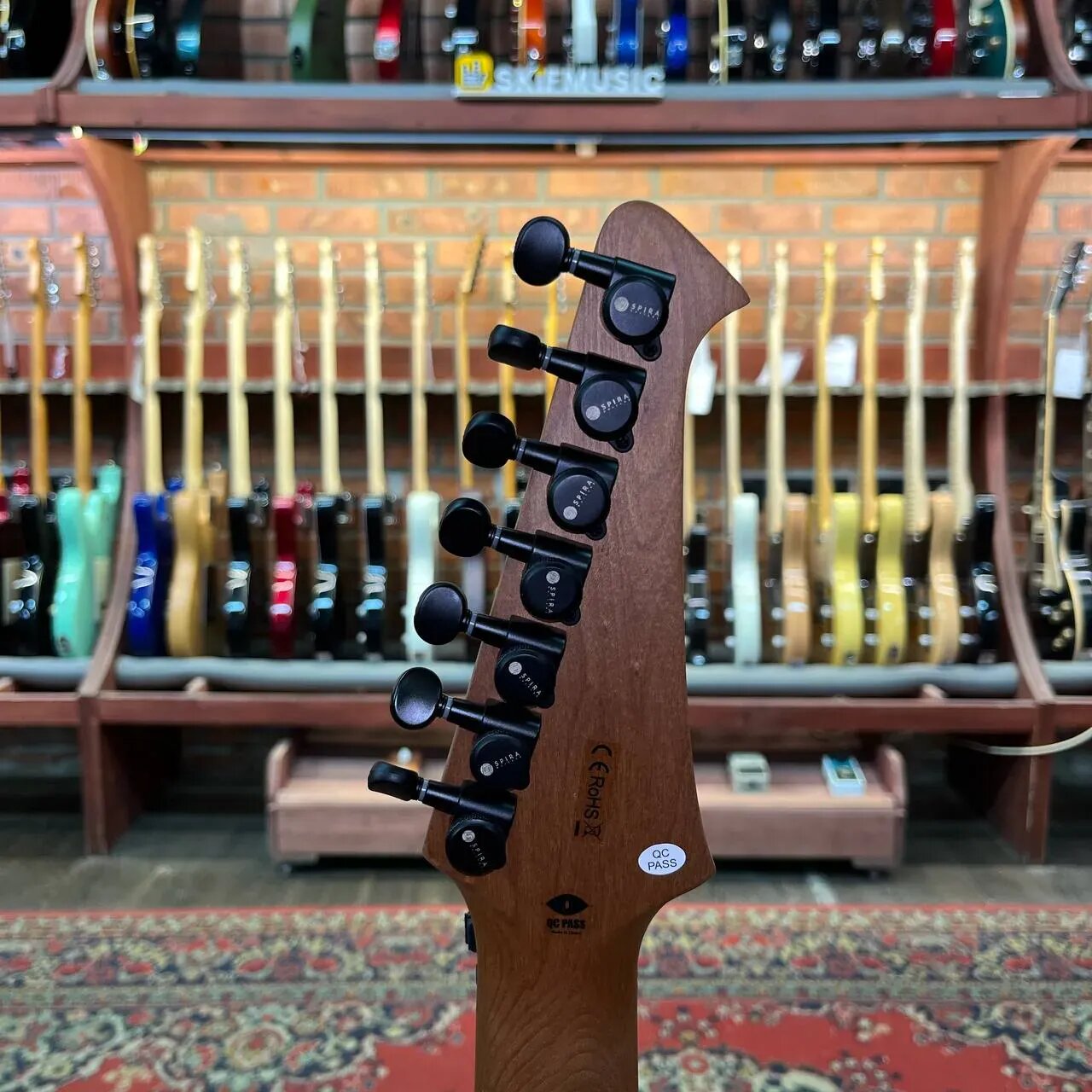 Электрогитара Spira Guitars S-407 MWH White — фото 1