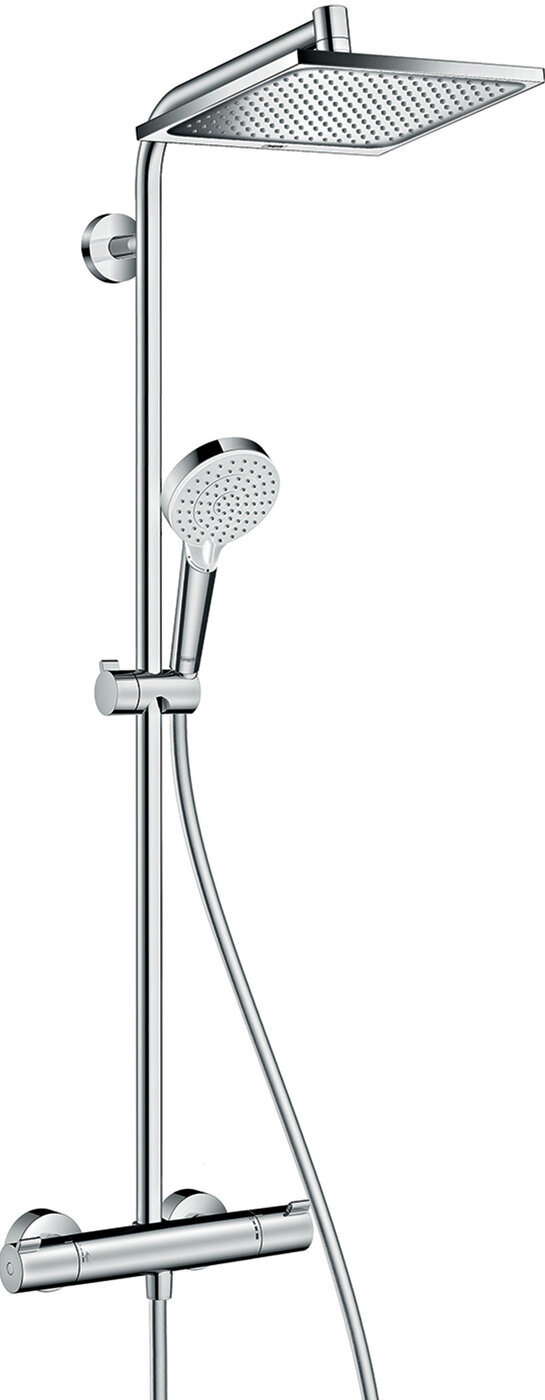 Душевая стойка hansgrohe Crometta Е 240 1jet Showerpipe 27271000 хром