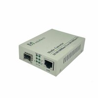 Медиаконвертер SFP, 10 / 100 / 1000 Base-T – 100 / 1000 Base-FX, RJ-45