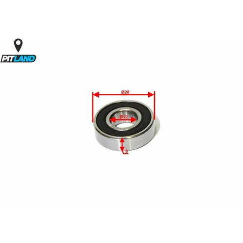 Подшипник 6001 на мотоцикл питбайк эндуро 608₽