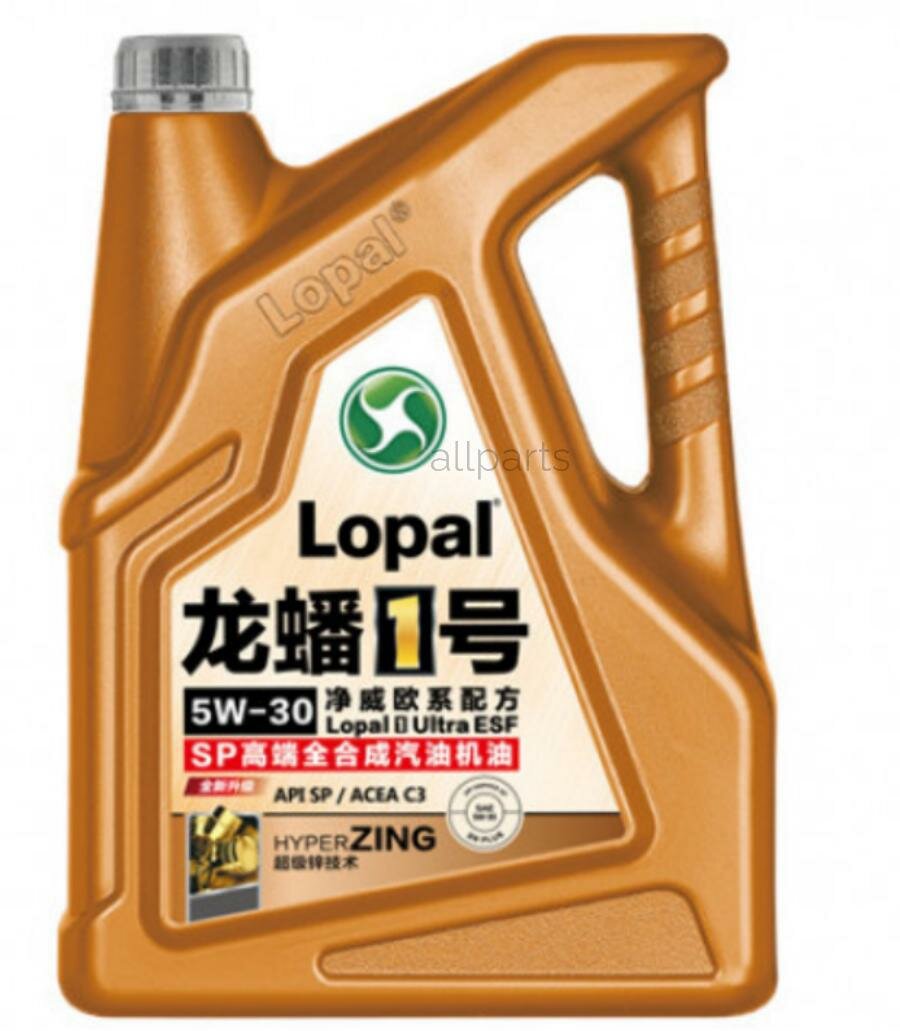 LOPAL LPL33379 Моторное масло Lopal 1 Ultra ESF SP 5W-30
