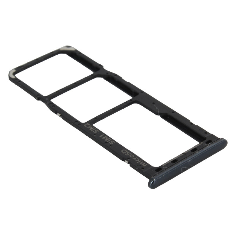 Держатель SIM для Samsung Galaxy A20/A30/A50/A70 (A205F/A305F/A505F/A705F) Черный