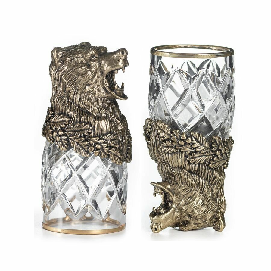 Чарка-мини Могучий Медведь в картонной коробке — фото 1