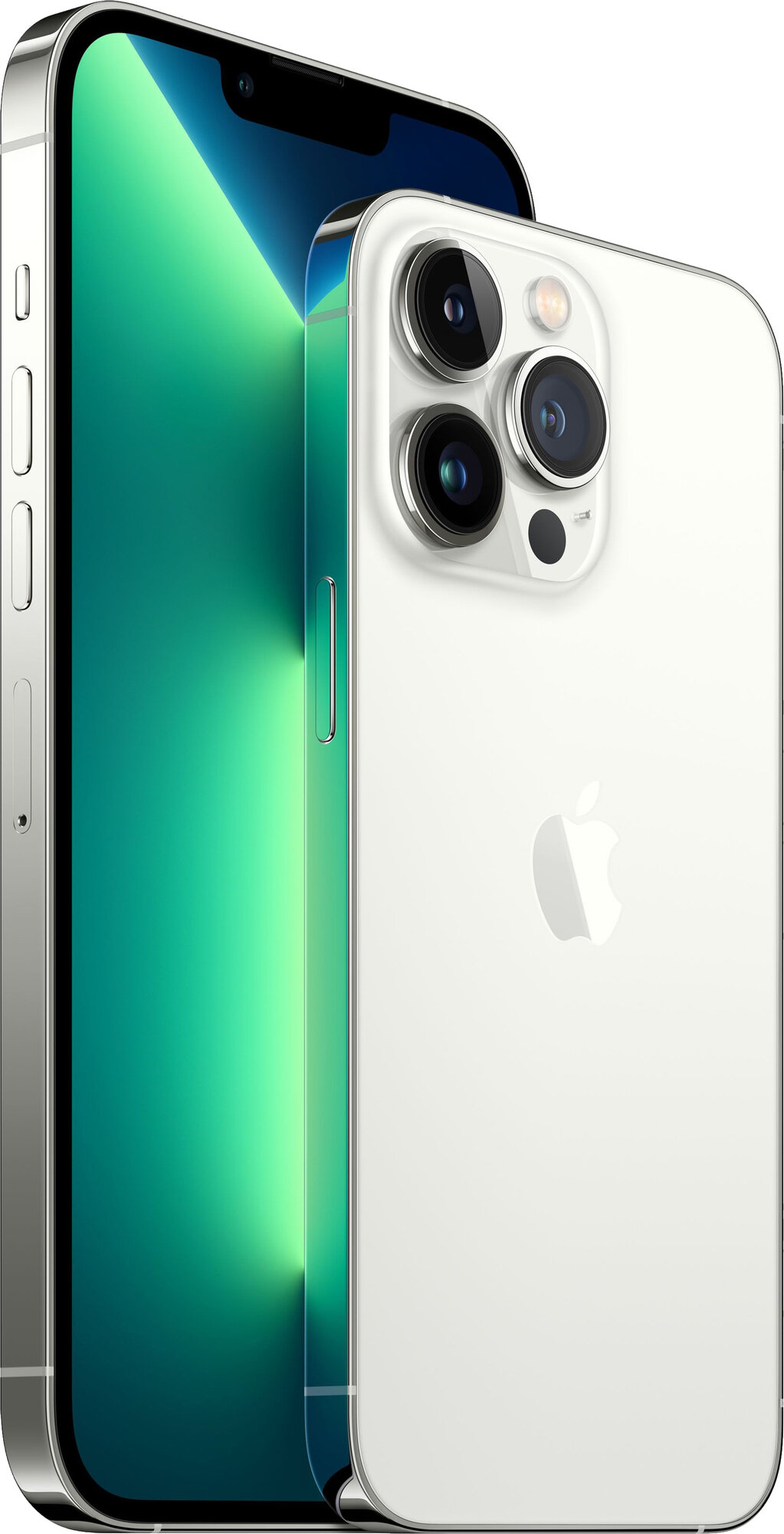 Смартфон Apple iPhone 13 Pro 128 ГБ, nano SIM+eSIM, серебристый — фото 1
