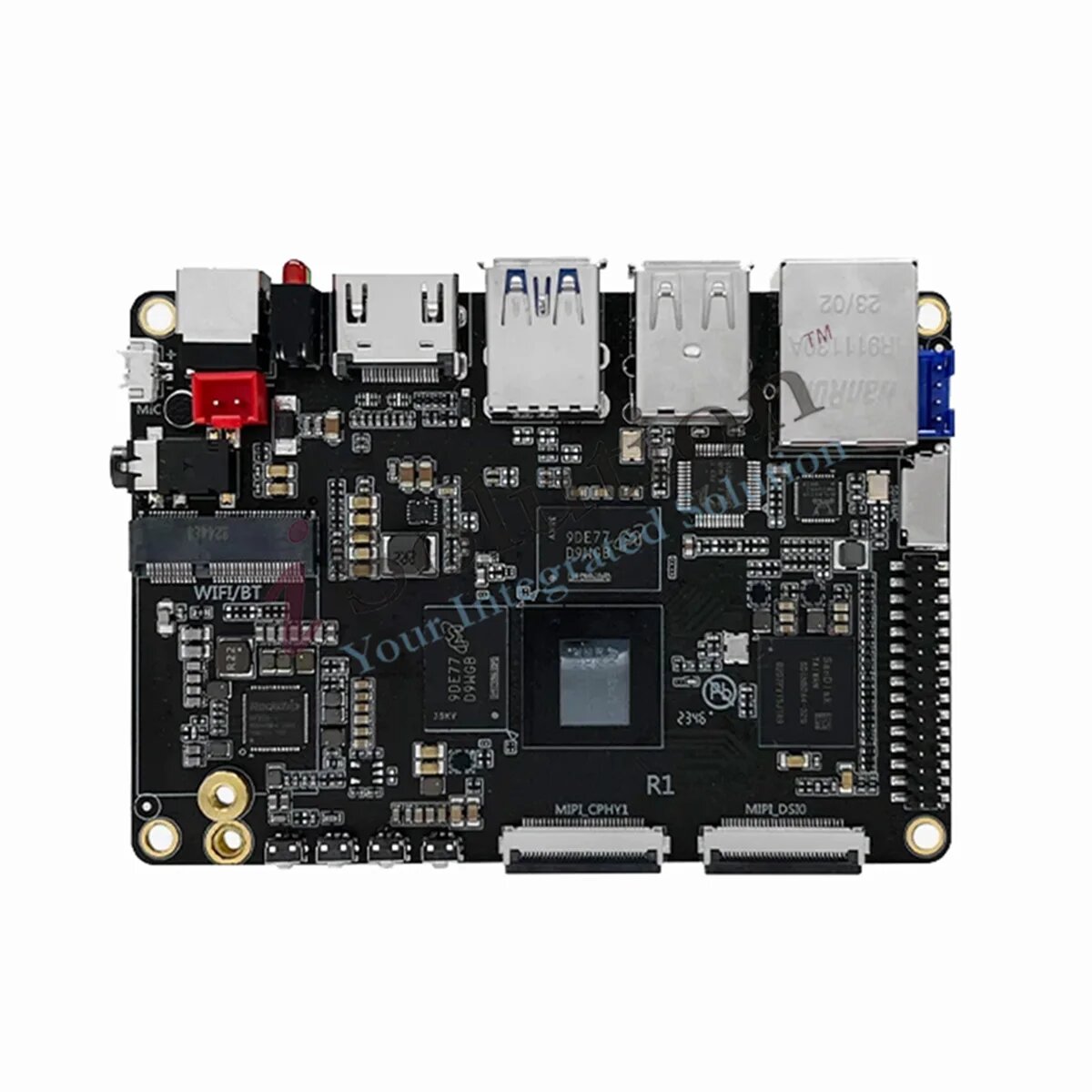 R1 SBC RK3588S Макетная плата Linux NPU и 8K Дисплей Одноплатный компьютер Встроенный, 16GB RAM 128GB EMMC