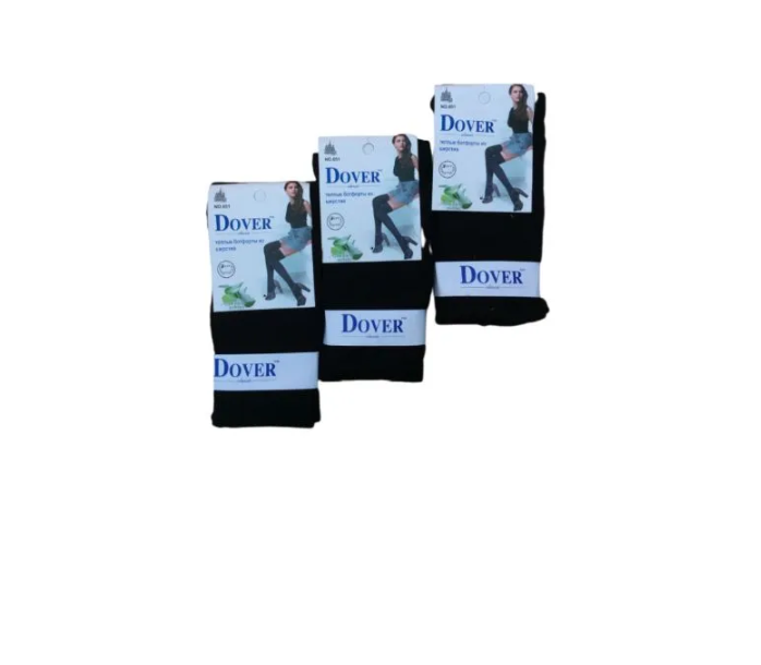 Гольфы Dover Женская коллекция, 100 den, размер Универсальный/36-41, черный матовый — фото 1