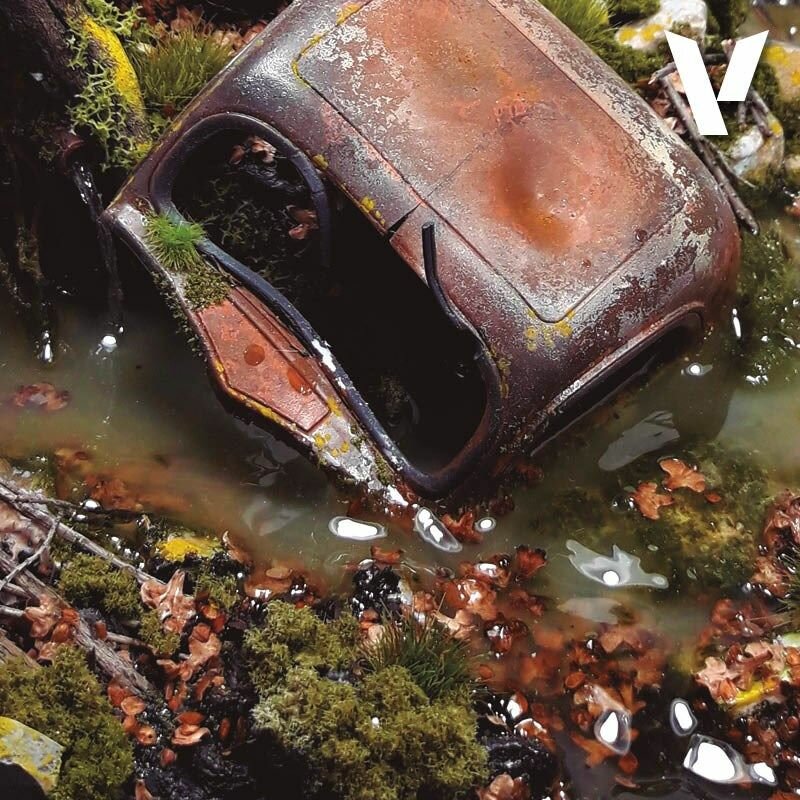 Материал для оформления иммитация воды 26235 Diorama Effects - Still Water 35 ml. Vallejo 26235 — фото 1