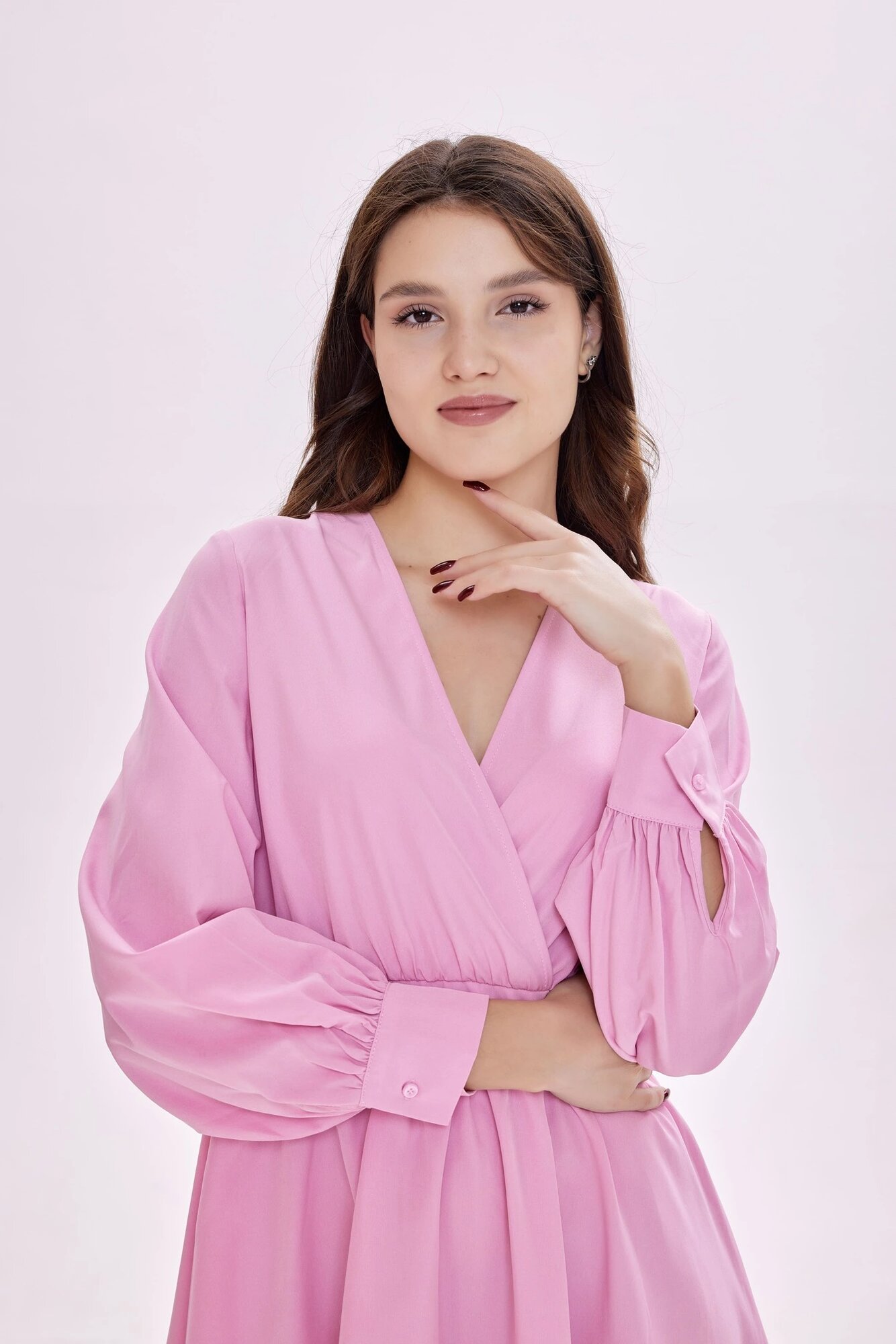 Платье Selfie, размер XS, розовый — фото 1